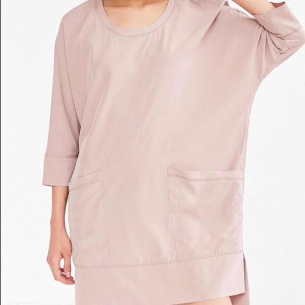 Silence + Noise Kaden Woven Cocoon Mini Dress
